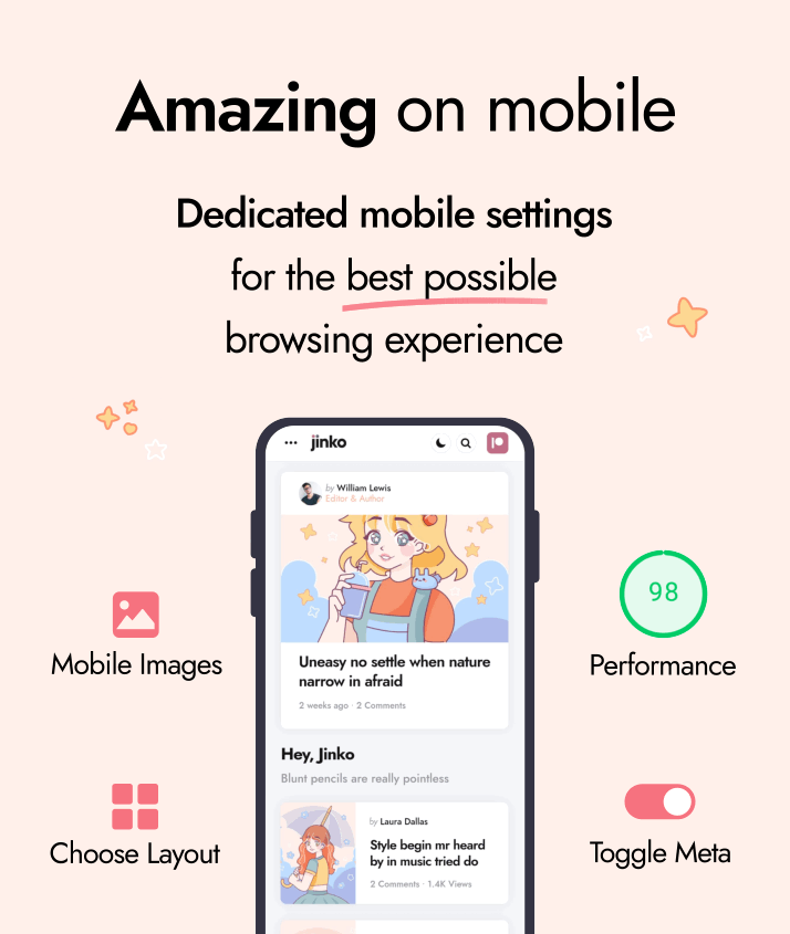 amazing on mobile