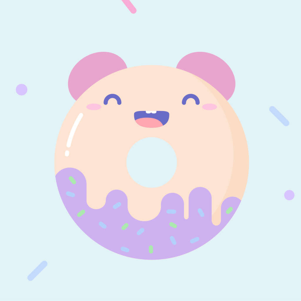 kawaii donut 2